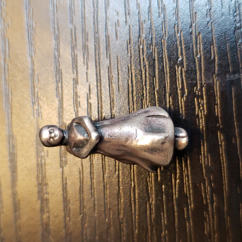 Large Angel Trollbead sterling silver